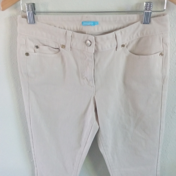 J. MC LAUGHLIN Solid Lexi Jeans In Cream | 6 - Picture 3 of 7